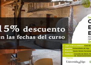 Curso Extensión Universitaria Comedores Escolares Ecolóxicos 15% descuento en Hotel Rural Torre Lombarda